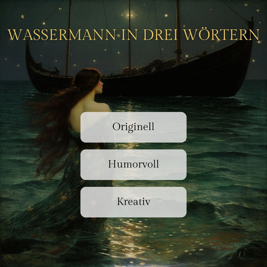 Wassermann — Sternzeichen Gin