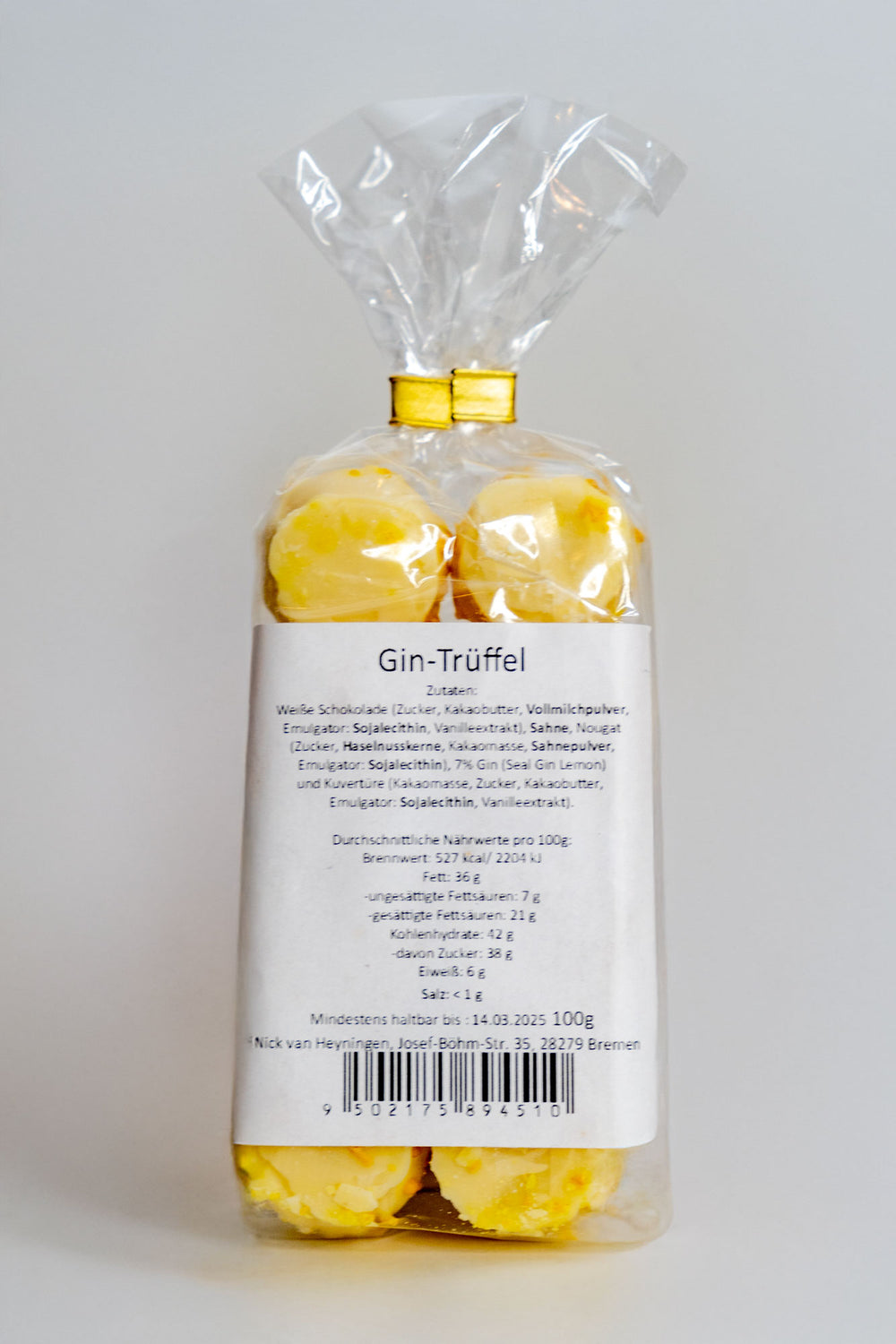 LONODON DRY GIN PRALINEN - SEAL GIN