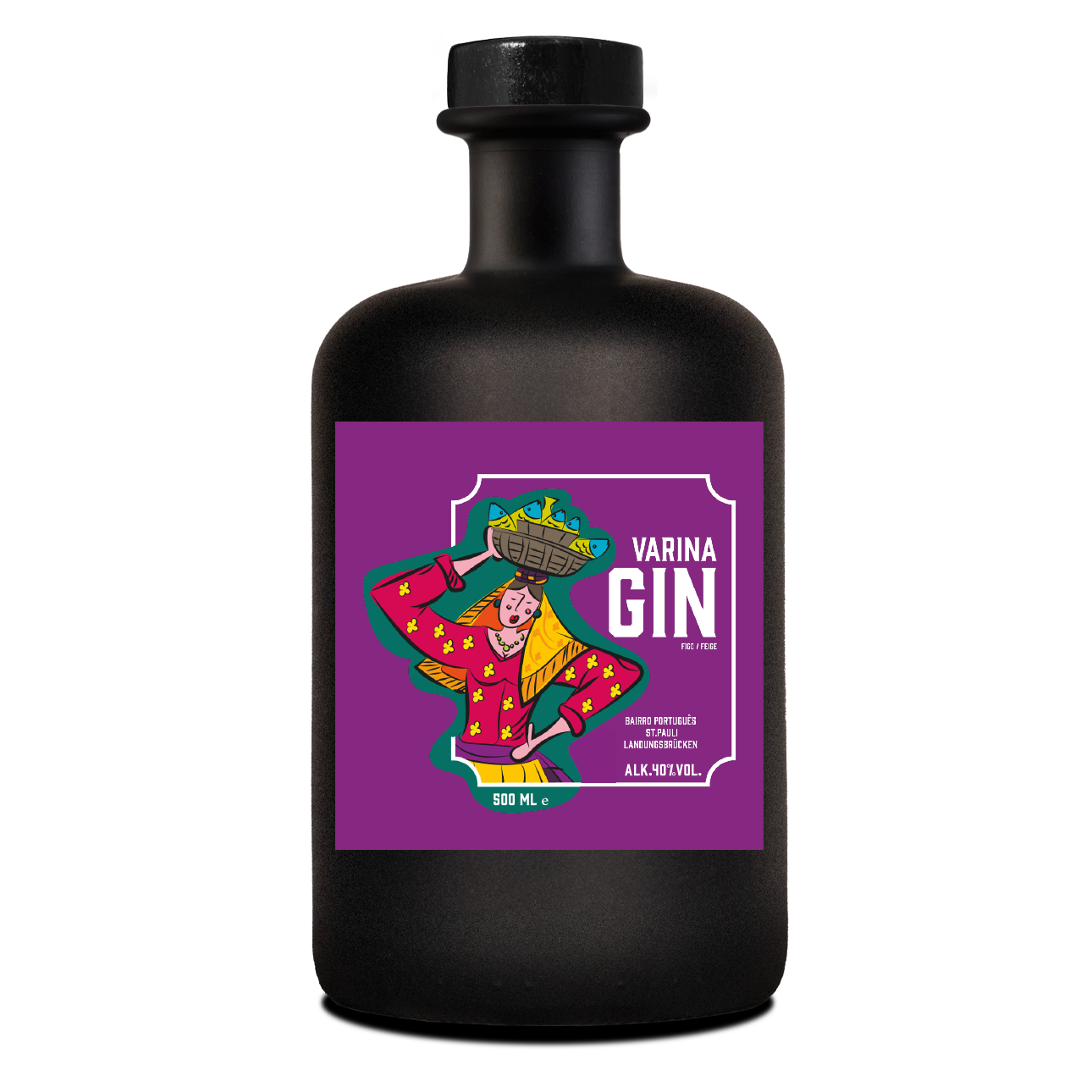 Varina Gin Feige - Ein Gin direkt aus dem Garten Eden – mit Wurzeln im Bairro Português zwischen St. Pauli und den Landungsbrücken.
